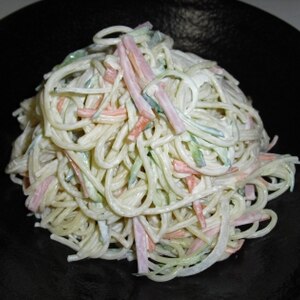 【簡単】スパゲッティサラダ